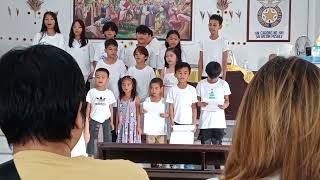 sinale ako ni Lola sa choir e diko naman alam mga kinakanta Ng choir 😄 September 13 2024 [upl. by Eetsim66]