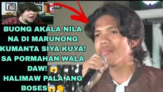 VIRAL NA😱KUYA PINAGDUDAHAN WALA SA MUKHA YAN NASA TALENT YAN GULAT LAHAT NG NANONOOD😱 [upl. by Ahsym]