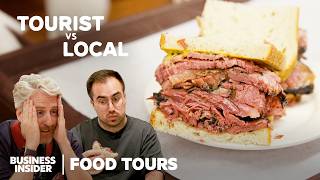 Finding The Best Pastrami Sandwich In New York  Food Tours  Insider Food [upl. by Monah]