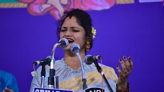 Excerpt from 177th Shri Tyagaraja Aaradhana 2024 Solo concert at Thiruvaiyaru [upl. by Lebam]