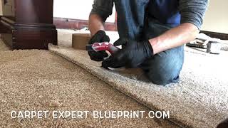 How To Carpet Seam Step By Step [upl. by Uchish]