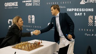 Rapport on Fire  Impressions Day 1  GRENKE Chess Classic 2024 [upl. by Belshin]