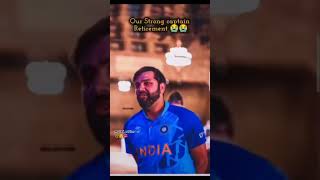 My fav captain retirement from T20😔😔😔sad😔statusvideowhatsappsad4kstatus [upl. by Anivad930]