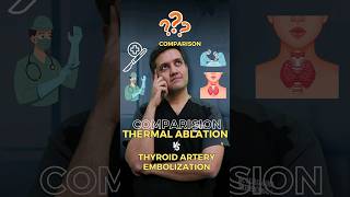 Thyroid Ablation Vs Thyroid Artery Embolisation [upl. by Elokyn]