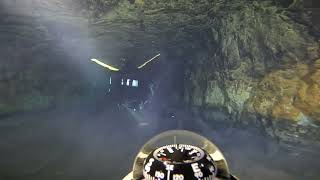 June 22 2024 Bonne Terre Mine Dive under the dock at about 130ft [upl. by Elison]