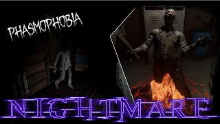 Phasmophobia  Ridgeview amp Grafton  Nightmare  Solo  No Commentary  Ep 96 [upl. by Aleacin734]