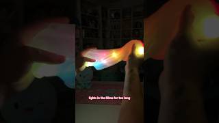 Glowing Rainbow Slime🌈 rainbowslime shorts [upl. by Viscardi]