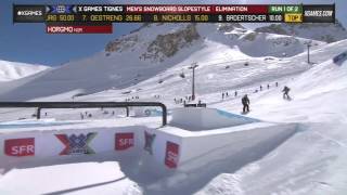 Horgmo qualifies for Slope finals in First  Winter X Games [upl. by Ranice143]