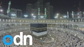 Millions of Muslims make Hajj pilgrimage to Mecca [upl. by Rozalin]