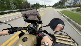 2023 Ural Gear Up Sahara driving video [upl. by Naujak]