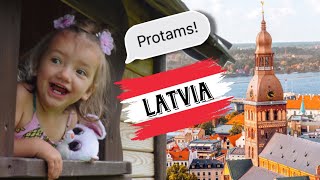 LÄKSIME LASTEGA LÄTTI🇱🇻👋 1päev [upl. by Kristos]