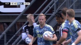 Davy Klaassen Goal Heracles vs Ajax 34 All Goals and Extended Highlights [upl. by Cirted]