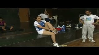 Badminton star Gutta Jwala Net Practice With Ashwini Ponnappa Exclusive Full Video [upl. by Grimbal]