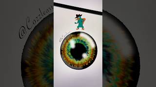 Ornitorenk Perry Eye colors coloring colors drawing artandcraft painting art artwork fyp [upl. by Ettenuj]