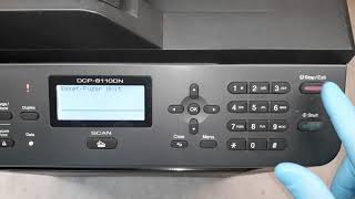 HOW TO RESET FUSER PF KIT LASER COUNTERS ON BROTHER DCP8060 DCP8085 DCP8110DN DCP8155 [upl. by Otsugua480]