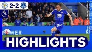 Points Shared At King Power  Leicester City 2 Everton 2  Premier League Highlights [upl. by Heigl]