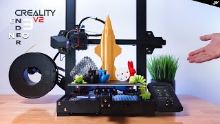 Creality Ender3 V2 Neo  3D Printer  Unbox amp Setup [upl. by Duer438]