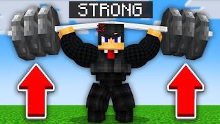 How I got TOO STRONG in Minecraft… [upl. by Norek]