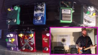 FUZZROCIOUS PEDALS BAXSTABBER on GUITAR preamp eq tone shaper [upl. by Llemrej82]