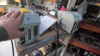 Leybold Vacuum Pump Rebuild ep1 [upl. by Ekal64]