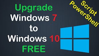 Скрипт для бесплатного обновления Windows 7 до Windows 10 без потери данных [upl. by Ibocaj]