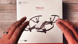 Unveiling The DJI Tello Drone A First Look Inside the Box [upl. by Colley]