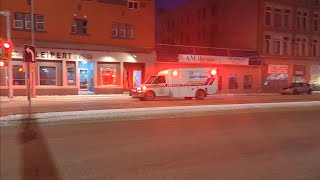 Moose jaw ems 1939 responding [upl. by Haelat677]