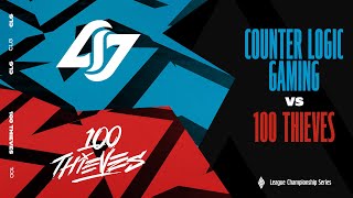 CLG vs 100  Week 6 Day 2  LCS Spring Split  Counter Logic Gaming vs 100 Thieves 2023 [upl. by Acino92]