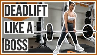 HOW TO DEADLIFT  Step by Step Beginners Guide [upl. by Diena]