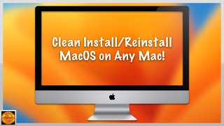 How to Clean InstallReinstall MacOS on Any iMac MacBook Air MacBook Pro Mac Mini [upl. by Kelila345]