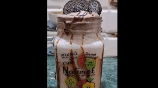 Oreo milkshake recipe  how to make easy and tasty oreo milkshake at home [upl. by Marjory972]