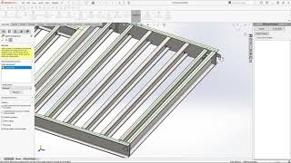 Utilizing SolidSteel within SOLIDWORKS for Classic Structural Steel Design [upl. by Etteiram]