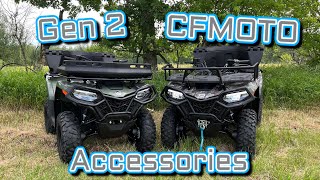 JUST RELEASED Gen 2 CFMOTO CFORCE 500 amp 400 Accessory Lineup [upl. by Avlem]