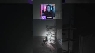 😱 JUMPSCARE FROM VISAGE twitch streamer twitchstreamer funny shorts gaming jumpscare gaming [upl. by Ainesey]