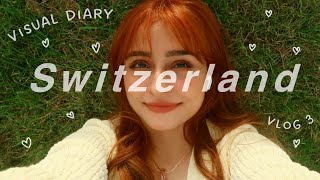 My FIRST solo trip  Switzerland 🇨🇭☘️  Visual Diaries  vlog 3 [upl. by Anasiul116]