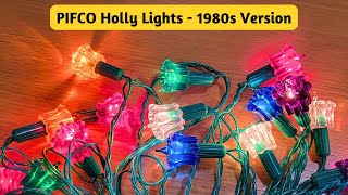 PIFCO Holly Lights  1980s [upl. by Okim]