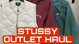 Stussy Outlet Sale  Haul Video  Vlog [upl. by Natsirt214]