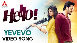 Yevevo Video Song  Hello Video Songs  Akhil Akkineni Kalyani Priyadarshan [upl. by Garmaise]