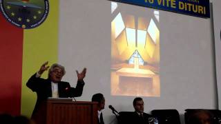 Mario Botta lecture  University of Tetovo  101011  P1 [upl. by Derreg]