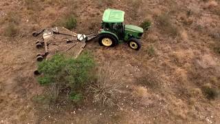 Shredding Live Oak County Texas with John Deere and Modern Mfg [upl. by Enifesoj]