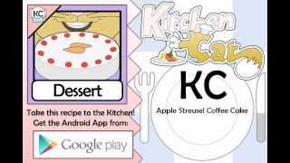 Apple Streusel Coffee Cake  Kitchen Cat [upl. by Rhianna]