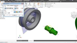 Autodesk Inventor  Wheel Sub Assembly In Inventor [upl. by Nylyrehc544]