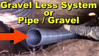 EZ FLOW and Gravel French Drains Exterior Waterproofing [upl. by Tavis]