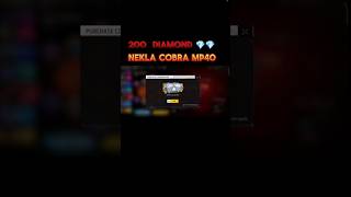 1 SPIN FOR COBRA MP40 😱 foryou foryoubage cobramp40mp40cobra garenafreefire newevovaultevent [upl. by Nylaras]