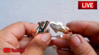 Watch how to make LV 18k gold bracelets popular [upl. by Isabeau]