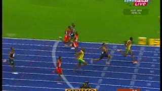 HD Usain Bolt 958s World Record  Berlin World Championship 2009 [upl. by Sill]