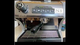 La Spaziale S1 Rossini with Ceado E5P espresso shot light roast Kenya [upl. by Shaper]