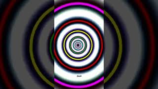 ⚠️ Colorful Optical illusion ⚠️ Hypnotic Trippy Video shorts shortsvideo [upl. by Coussoule]