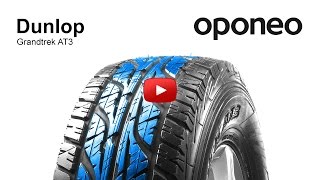 Tyre Dunlop Grandtrek AT3 ● Summer Tyres ● Oponeo™ [upl. by Gillan]