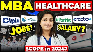 💥MBA in Healthcare 🏥MBA Healthcare Top Jobs amp SalaryMBA Healthcare 2024🤩mbajobs mbacolleges MBA [upl. by Lahcym671]